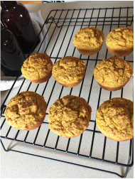 Squash cornbread muffins