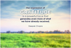 Gratitude receiving
