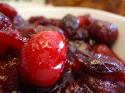 Fermented cranberry sauce